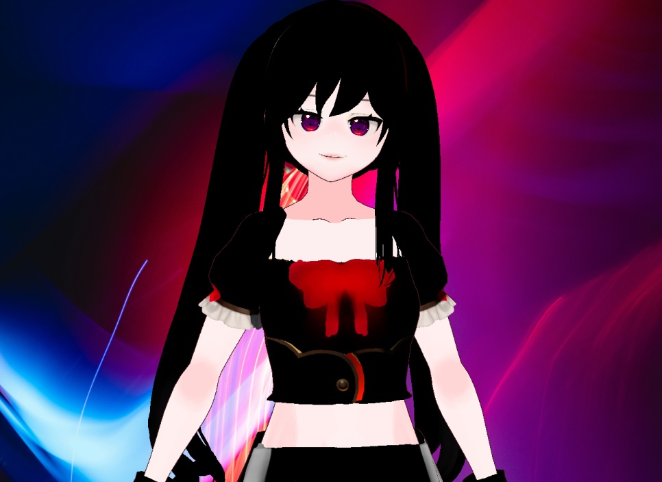 VRM+VROID+다양한 양갈래 머리스타일 아이템