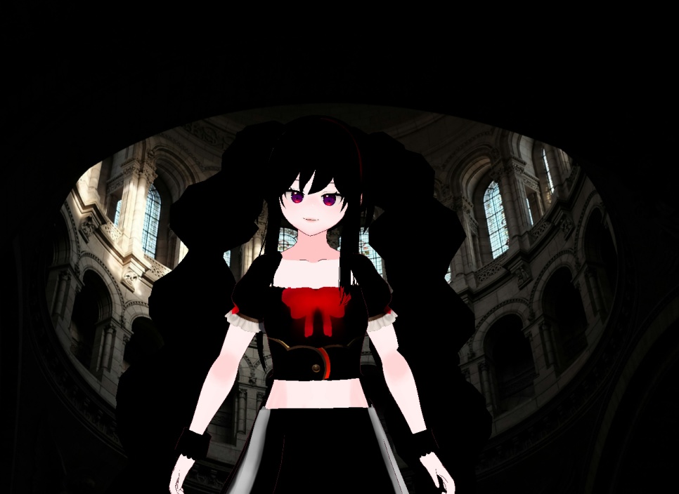 VRM+VROID+다양한 양갈래 머리스타일 아이템