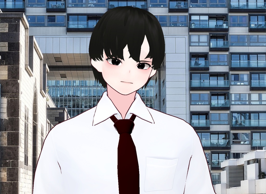 VRM+VROID+의상 및 머리스타일 아이템