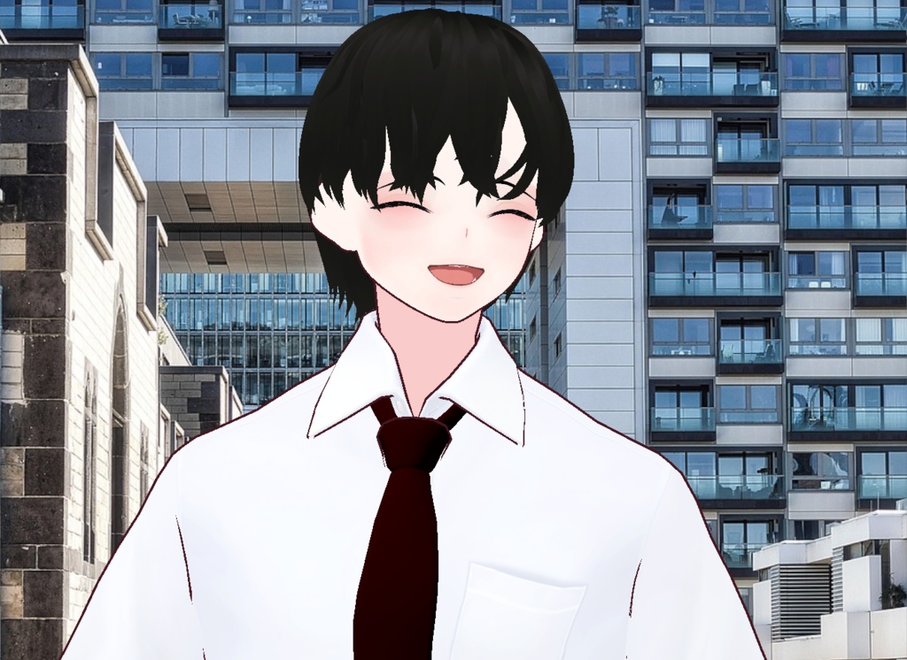 VRM+VROID+의상 및 머리스타일 아이템