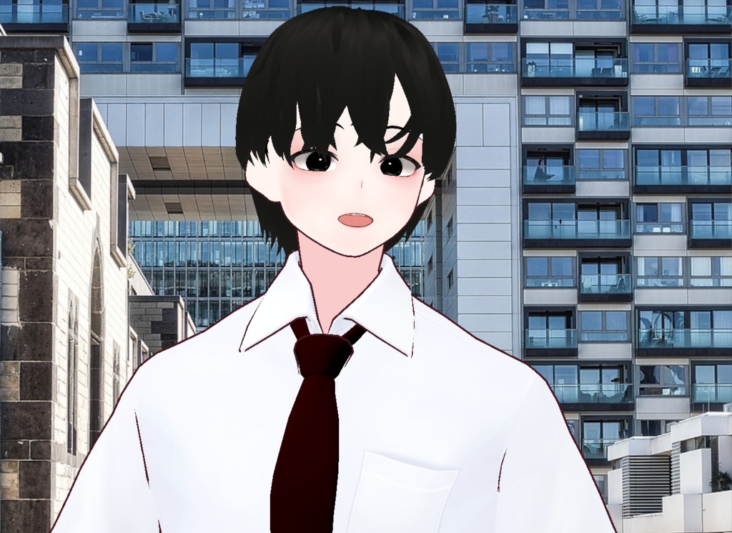 VRM+VROID+의상 및 머리스타일 아이템