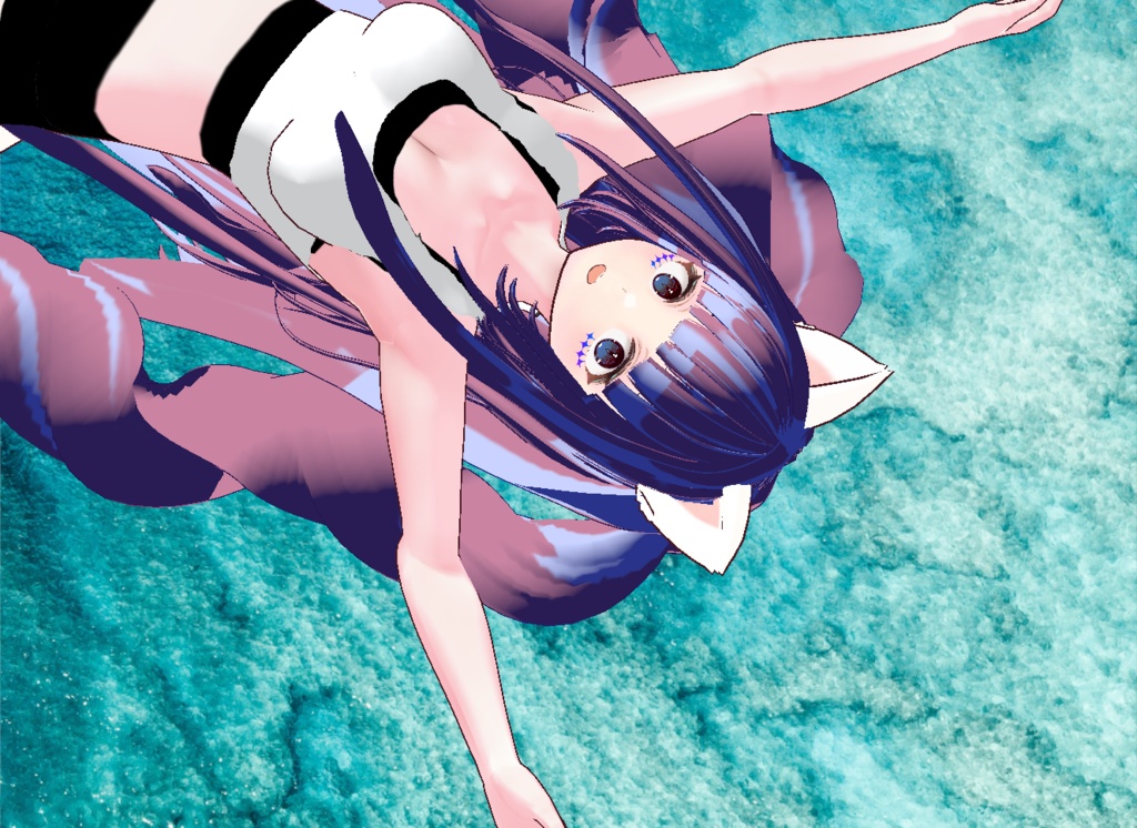 VRM+VROID+의상 및 머리스타일 아이템