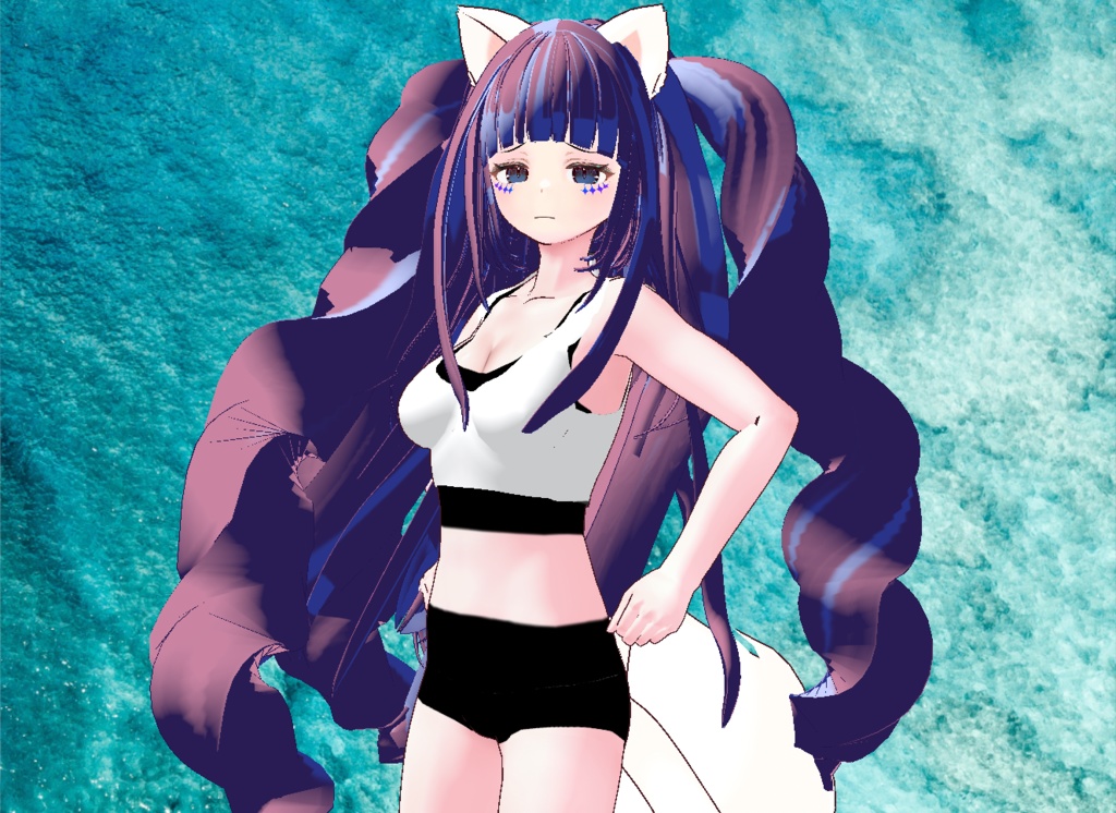 VRM+VROID+의상 및 머리스타일 아이템