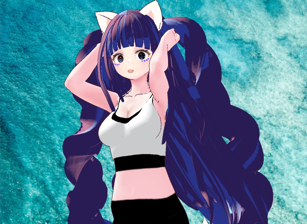 VRM+VROID+의상 및 머리스타일 아이템