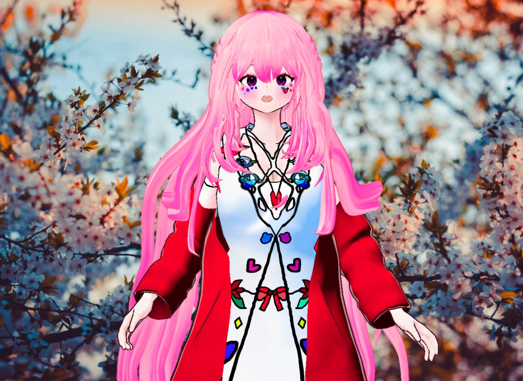 VRM+VROID+의상 및 머리스타일 아이템