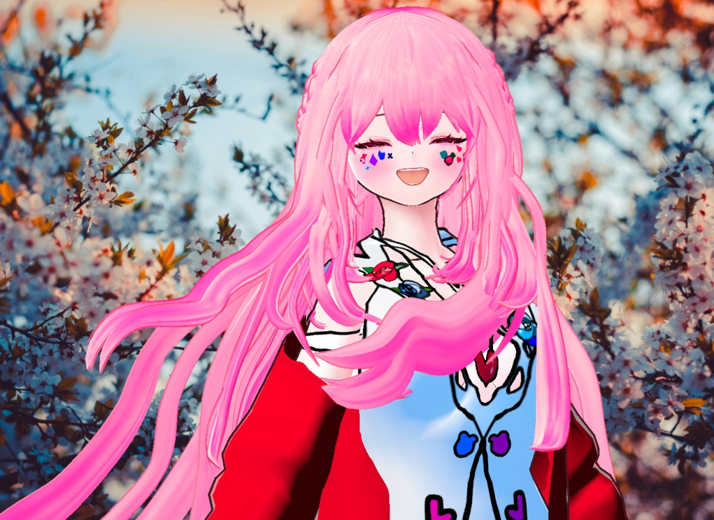 VRM+VROID+의상 및 머리스타일 아이템