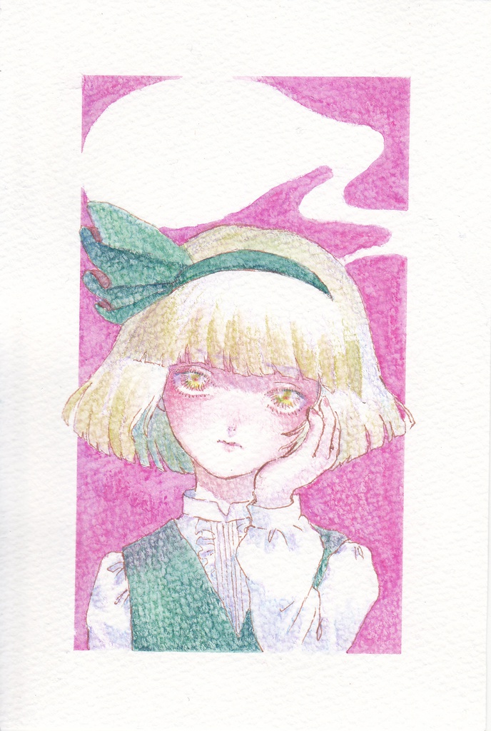 イラスト原画～ヨウム