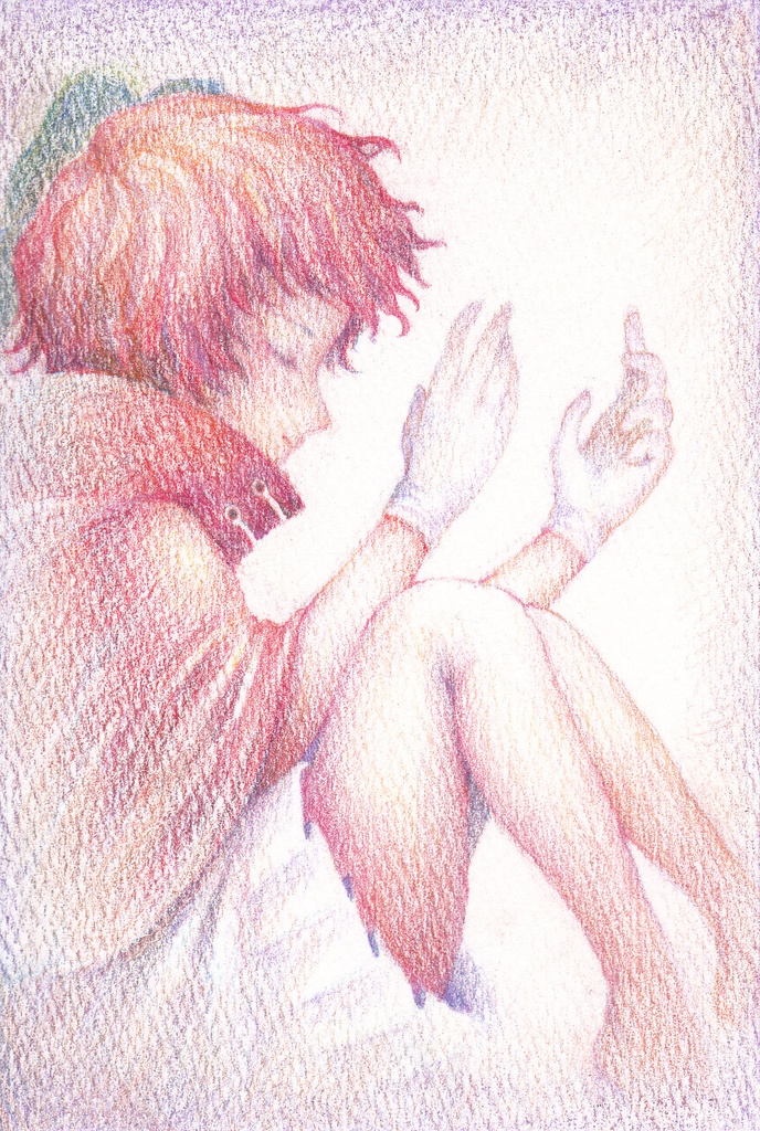 イラスト原画 /赤蛮奇の夢 