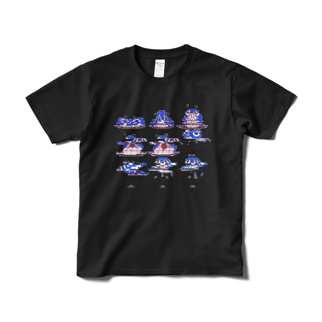 宇宙繧ｯ繧ｸ繝ｩの繧ｱ繧ｹ繝｢のTシャツ「禍々」
