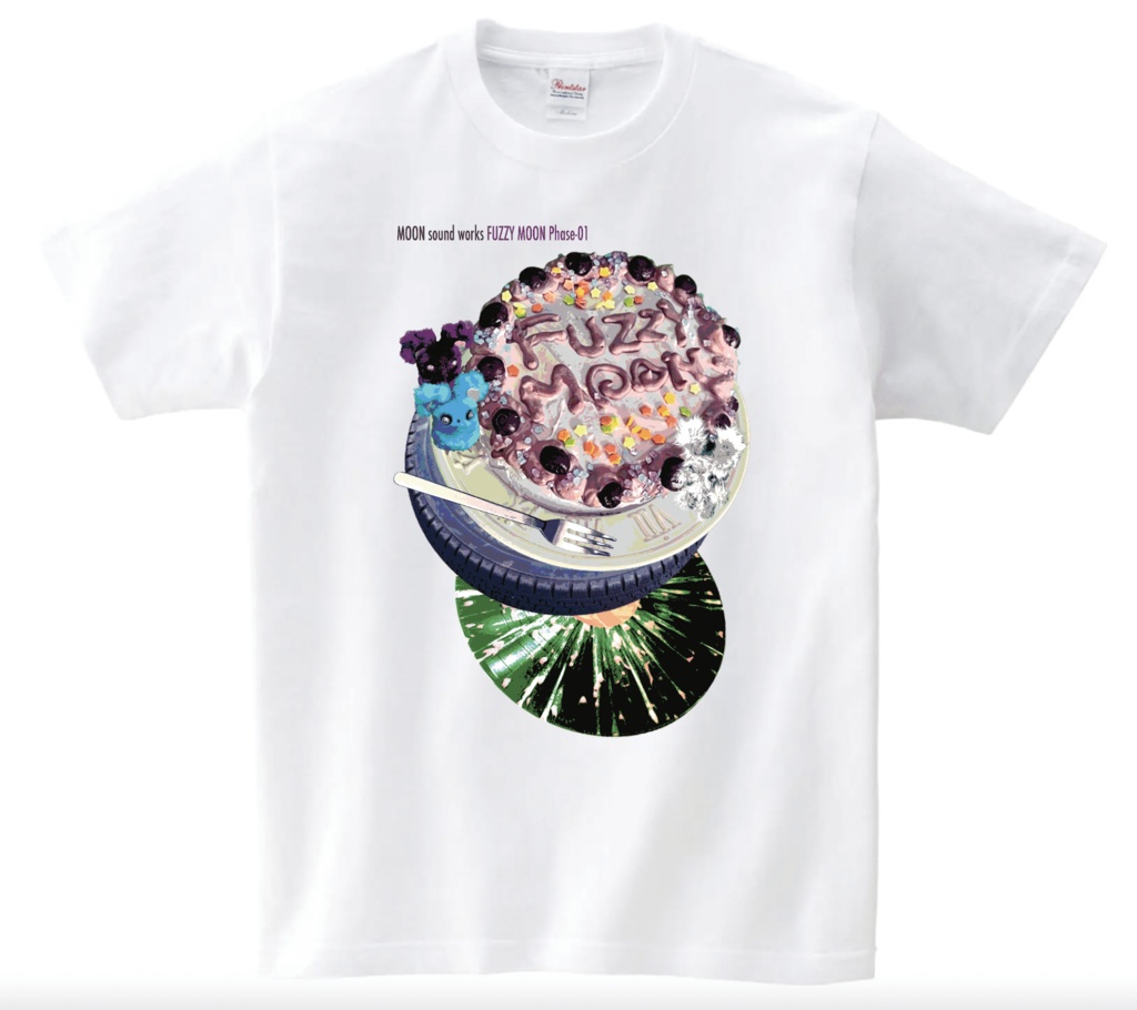 FUZZY MOON -Phase01 / Event T-shirts (XL Only)・Event Badge