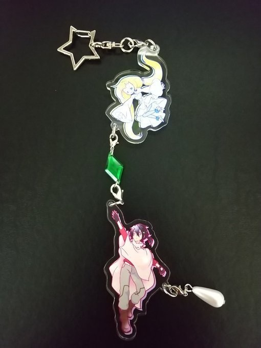 【匿名配送】アクキー+モチーフセット