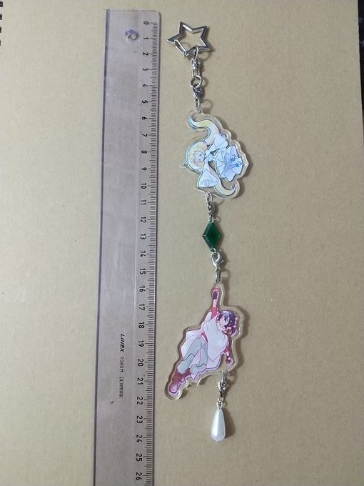 【匿名配送】アクキー+モチーフセット