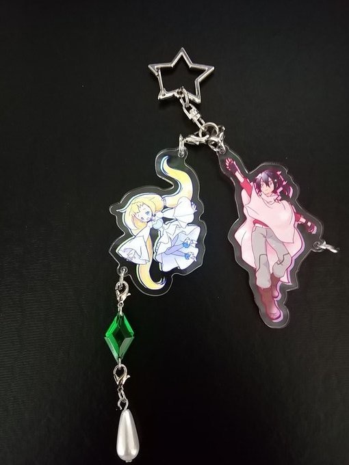 【匿名配送】アクキー+モチーフセット