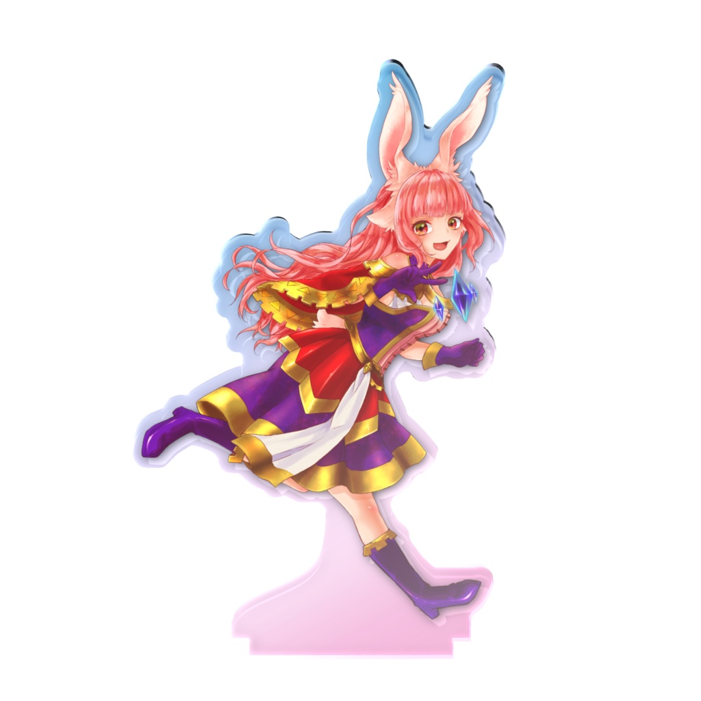 元気に走るよあからびさん オーロラアクスタバージョン