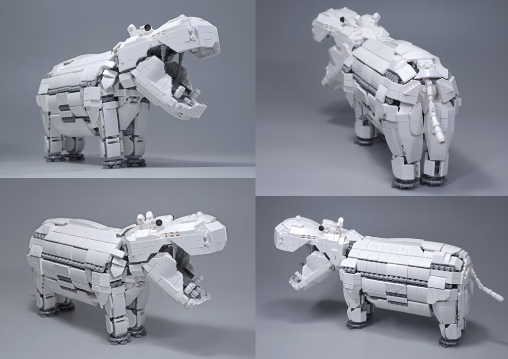 作品集「ブロックで作った 機械生物図鑑Vol.3」