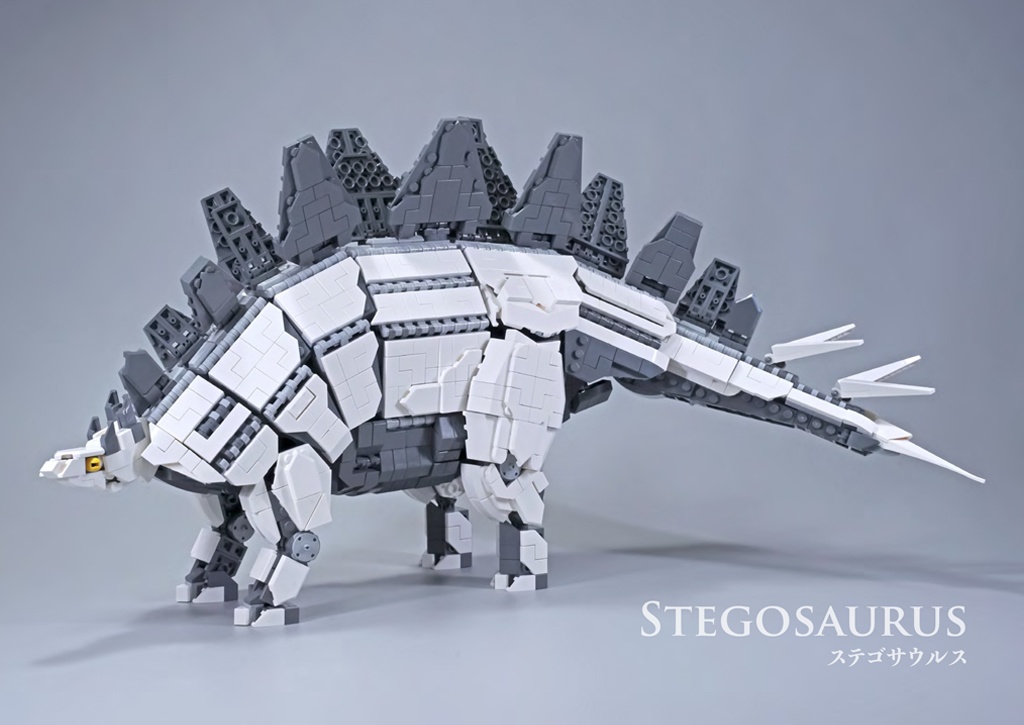 作品集「ブロックで作った 機械生物図鑑Vol.3」