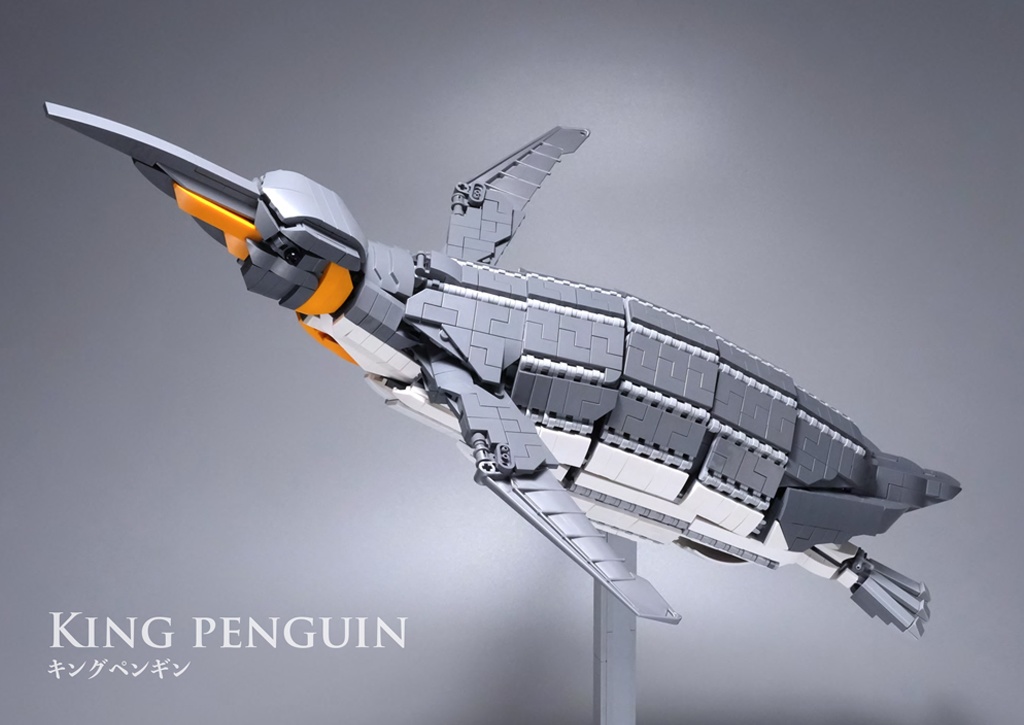 作品集「ブロックで作った 機械生物図鑑Vol.3」