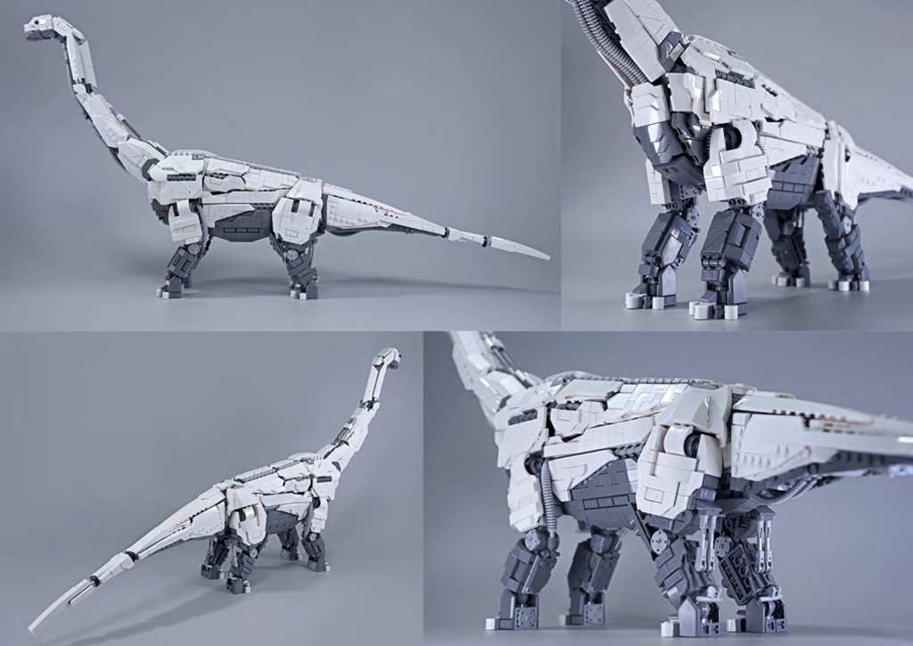 作品集「ブロックで作った 機械生物図鑑Vol.3」