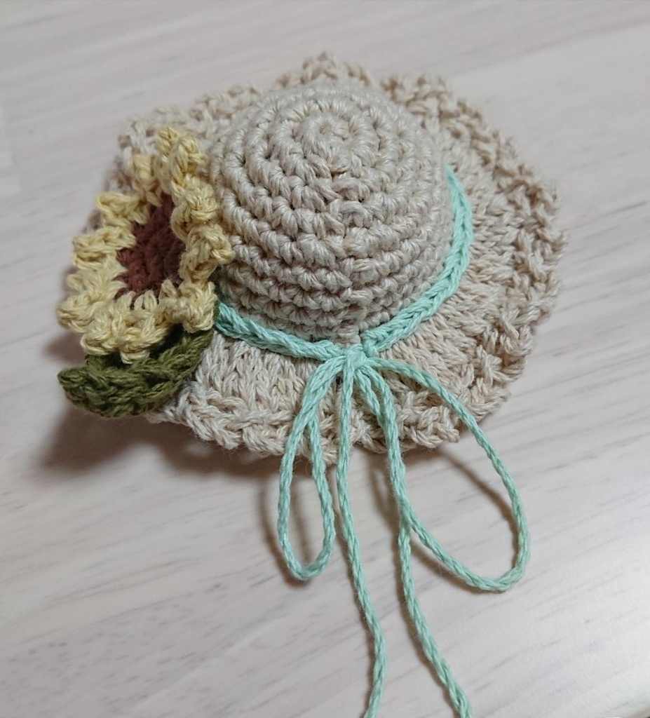 ねんどろいど用 麦わら帽子 ミントグリーン