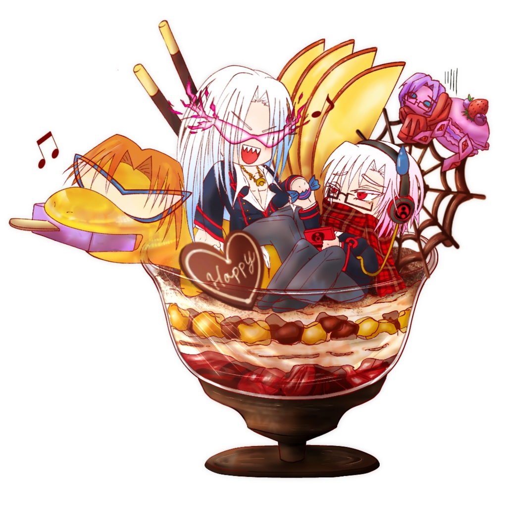 グリムカイル・グリムハルト　パフェアクリルスタンド