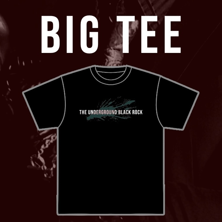 ビッグシルエットTシャツ THE UNDERGROUND BLACK ROCK 2023