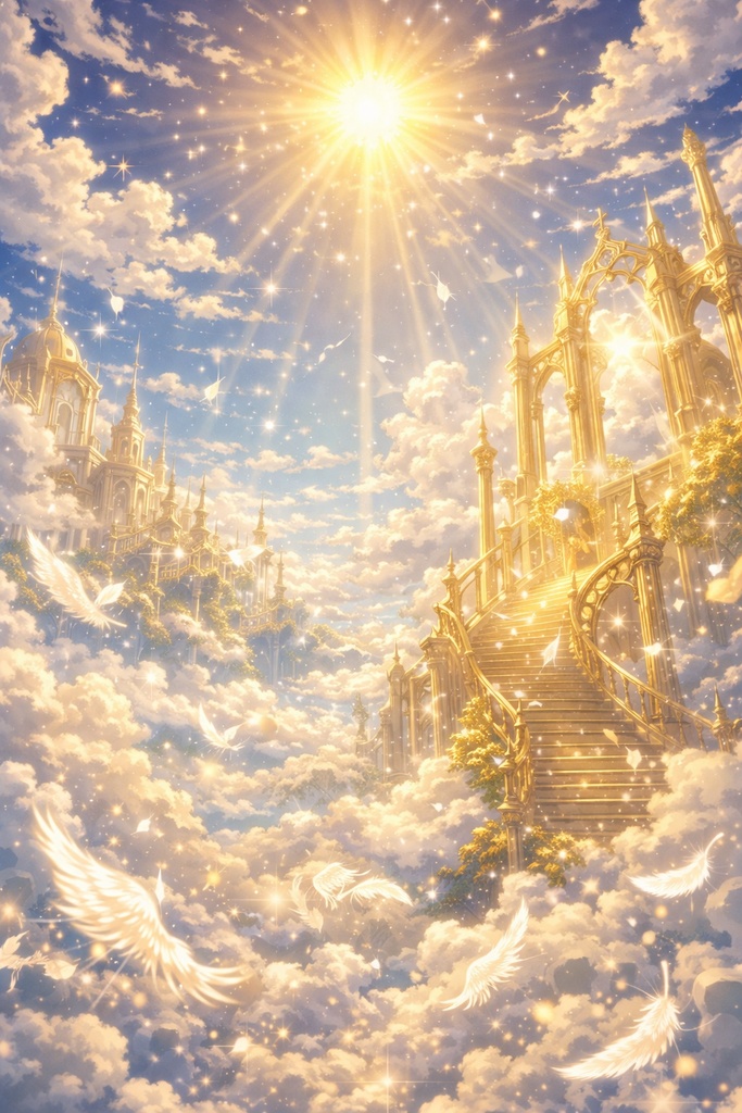 『天界の階(てんかいのきざはし)』“Stairway to the Celestial Realm”