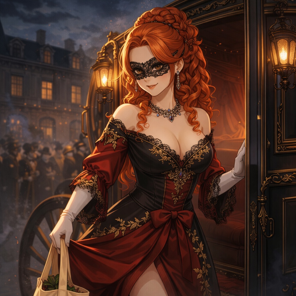 冷笑の貴婦人 ― 仮面舞踏会前夜　The Lady of Cold Smiles — Eve of the Masquerad