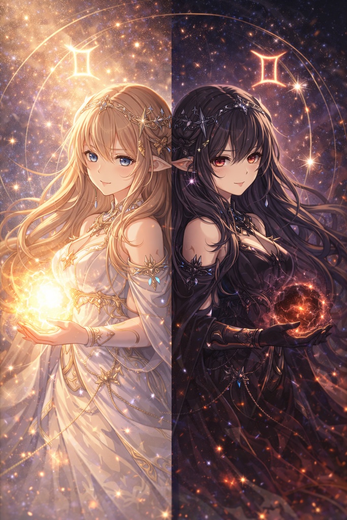 黄道十二星座 ― 静かな天体の状態 Zodiac 12 — Celestial States