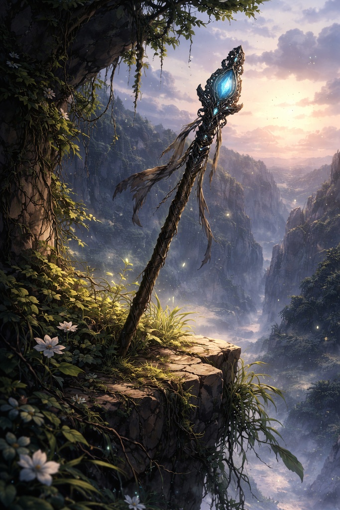 名もなき信仰を支えた賢者の杖　The Staff of a Sage Who Bore a Nameless Faith