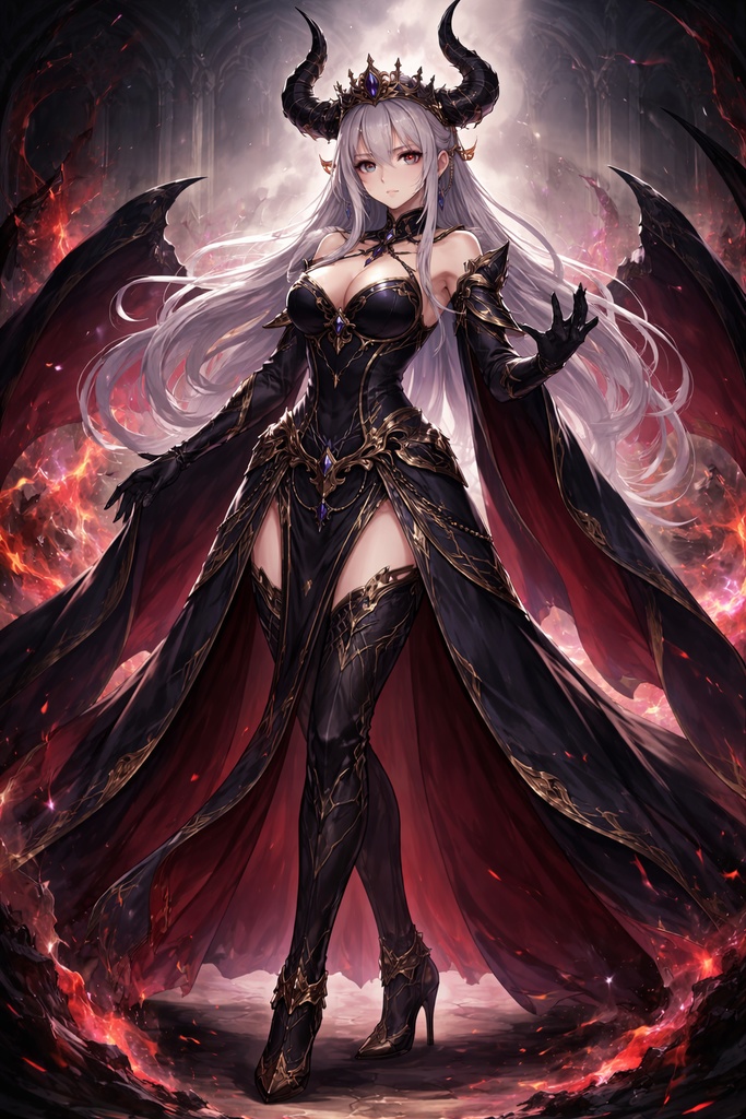 TRPG Female Boss Portrait Pack 01　TRPG女性ボス立ち絵集① ファンタジーキャラクター10種