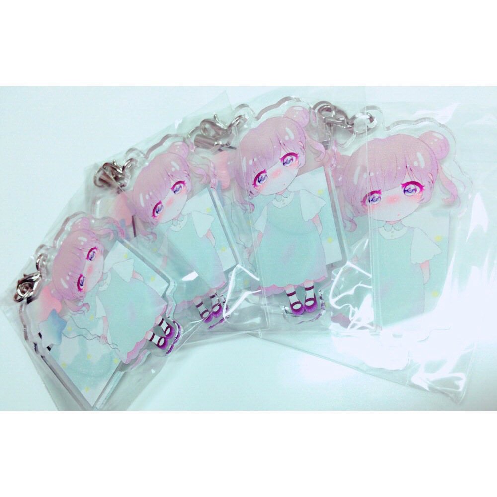 △アクリルキーホルダー＊ふうせん▽