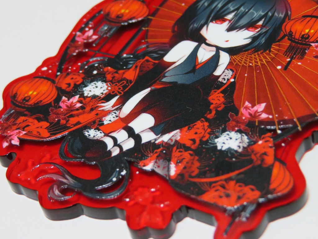 オオタケマル アクリルキーホルダー(根付)