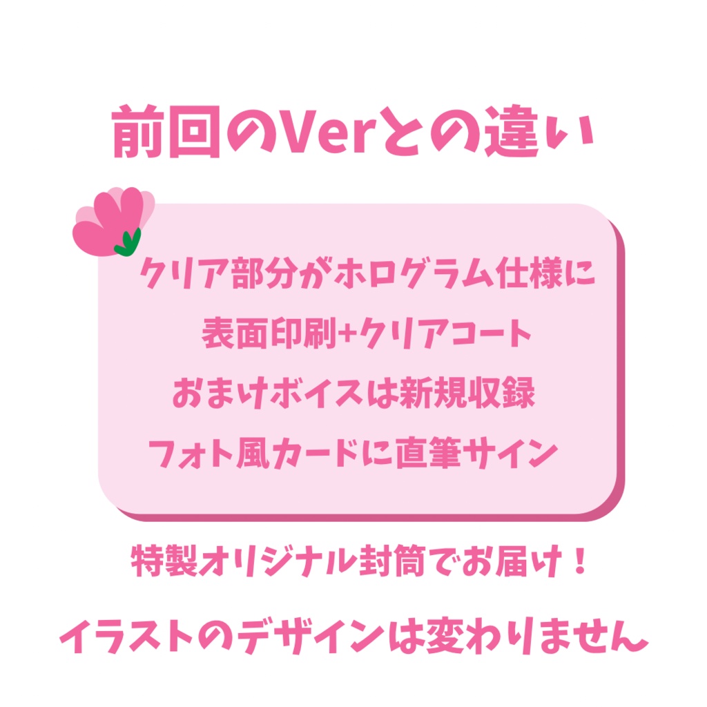 【第二弾】萌花ちょこアクリルキーホルダーver1.2【直筆サイン付きフォト風カード+おまけボイスつき】