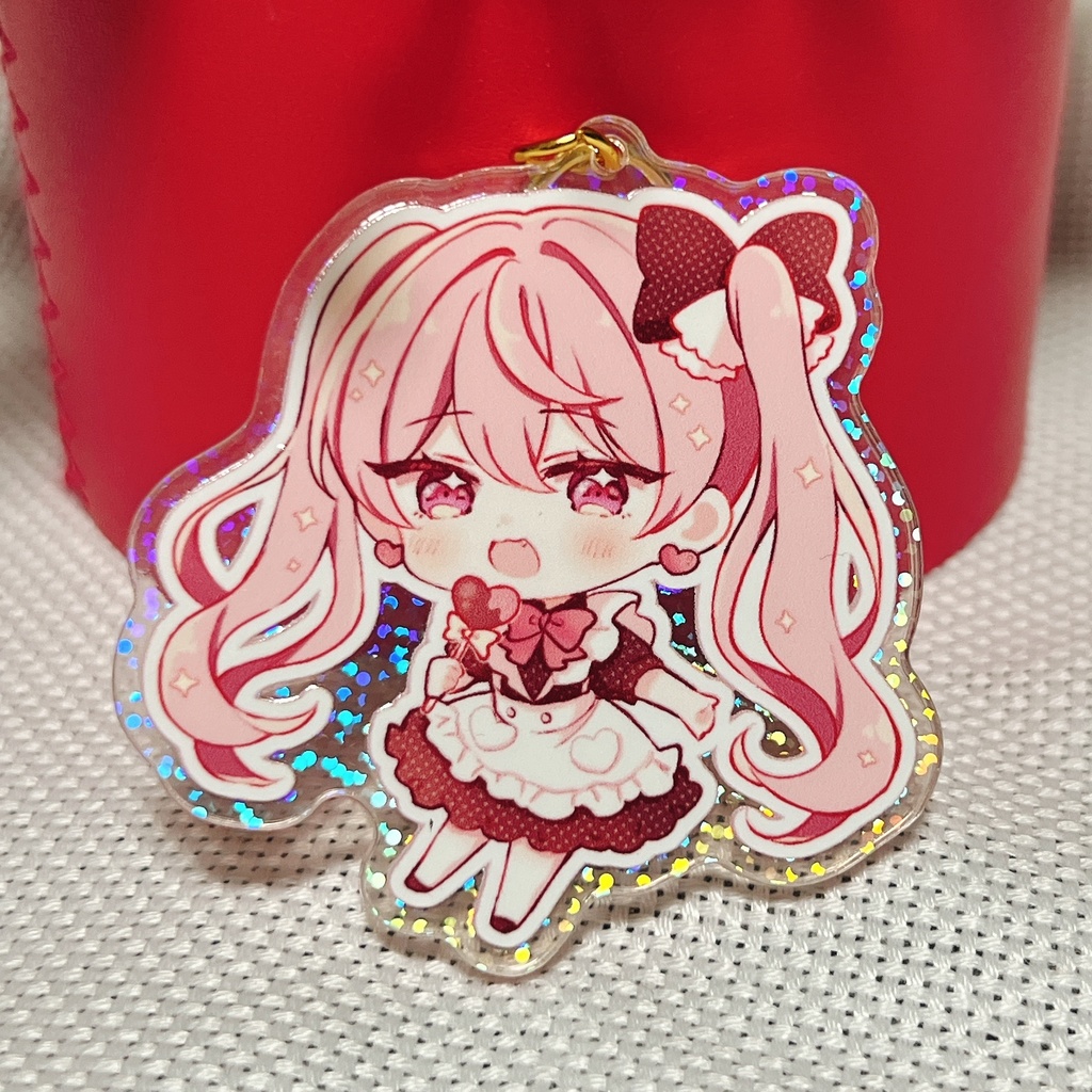 【第二弾】萌花ちょこアクリルキーホルダーver1.2【直筆サイン付きフォト風カード+おまけボイスつき】