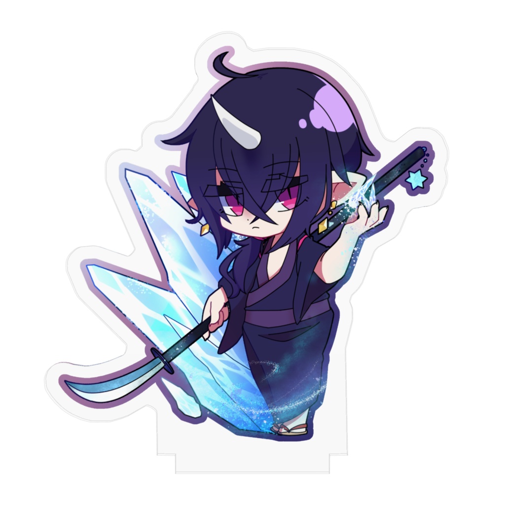 自創作 羅生門の鬼 アクリルフィギュア