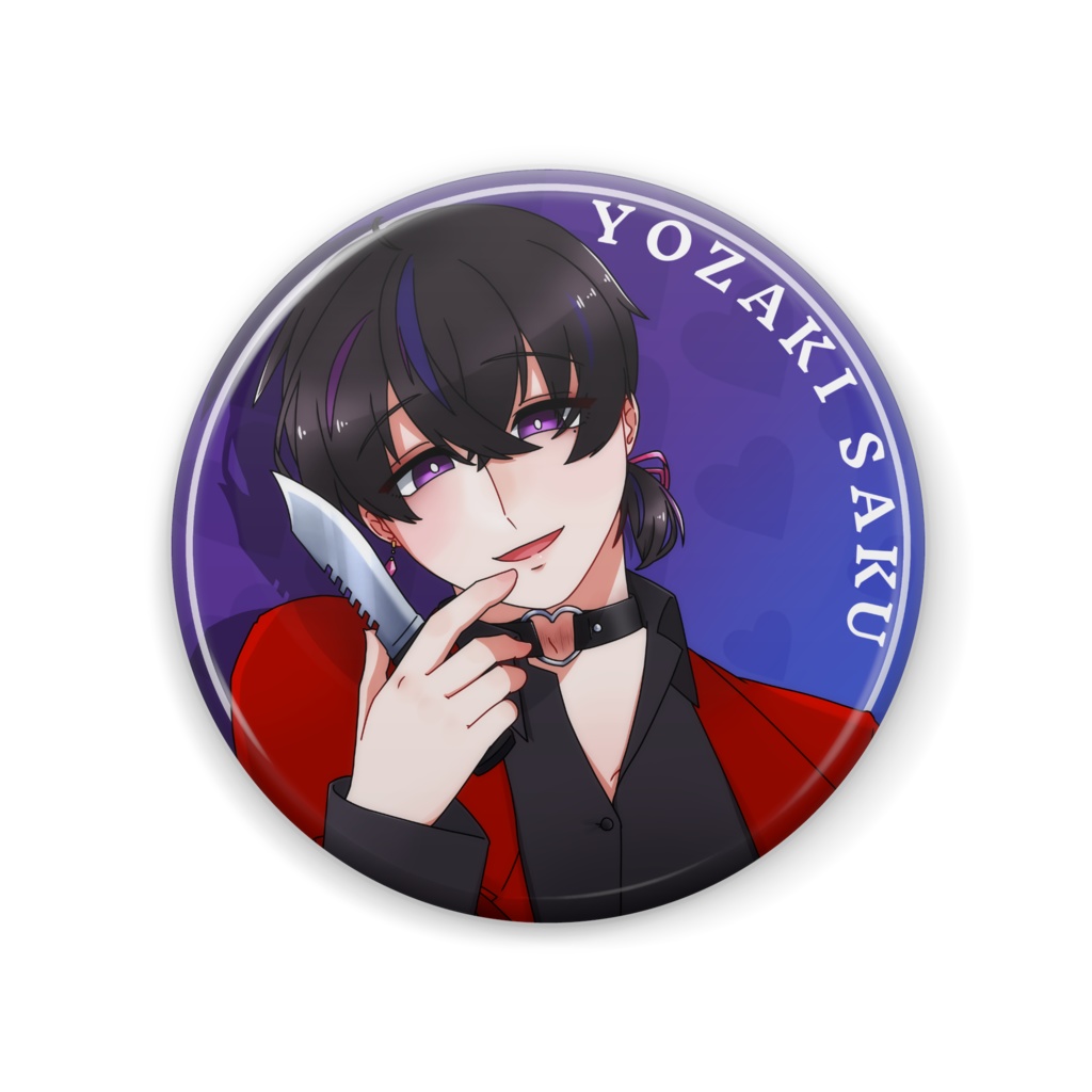 夜崎桜　缶バッチ