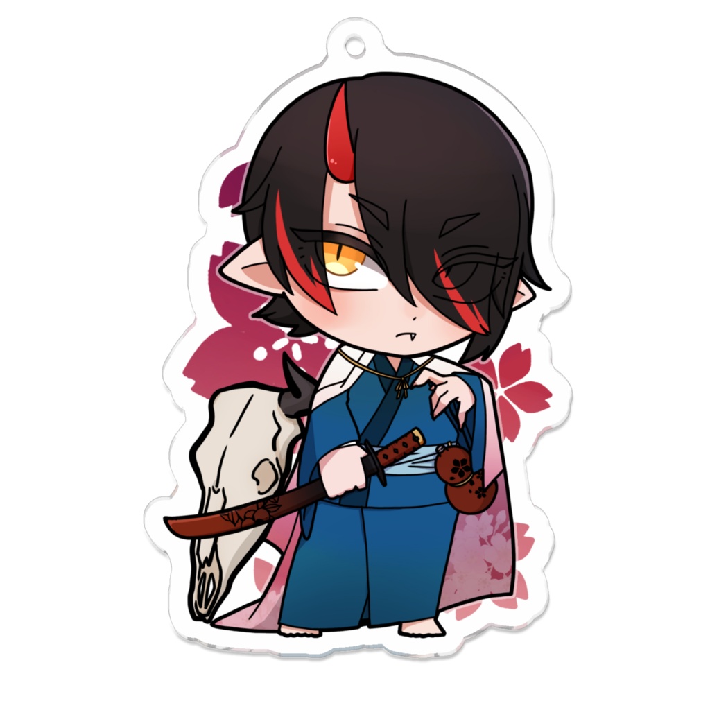 自創作 鬼童丸(きどうまる)アクリルキーホルダー