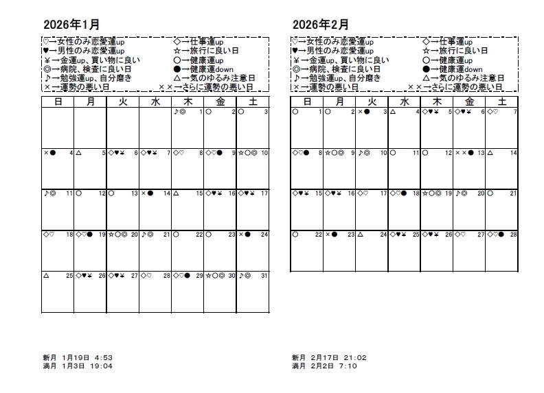 ダイヤモンドの2026年の運勢とスケジュール