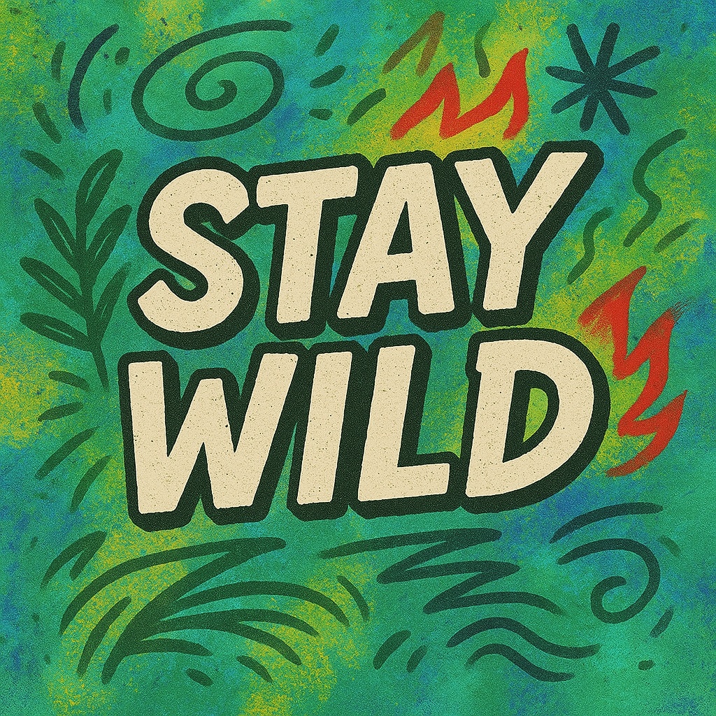 STAY WILD – Freedom Street Graphic Art