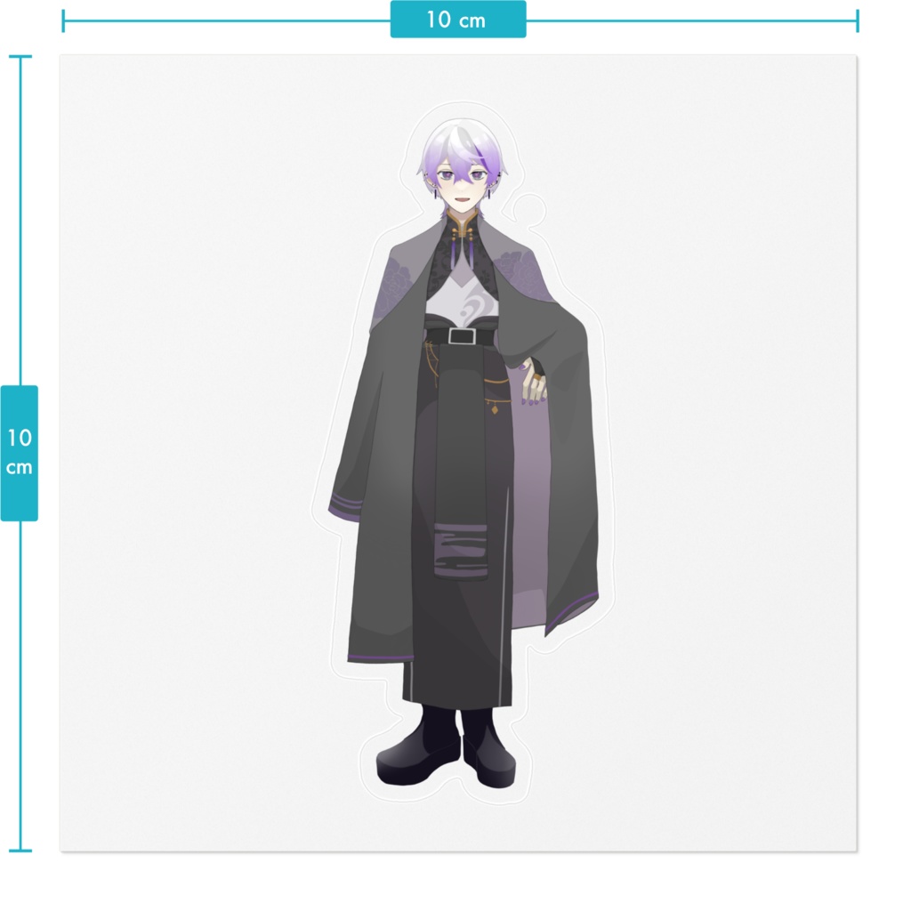 ステッカー 和チャイナ等身