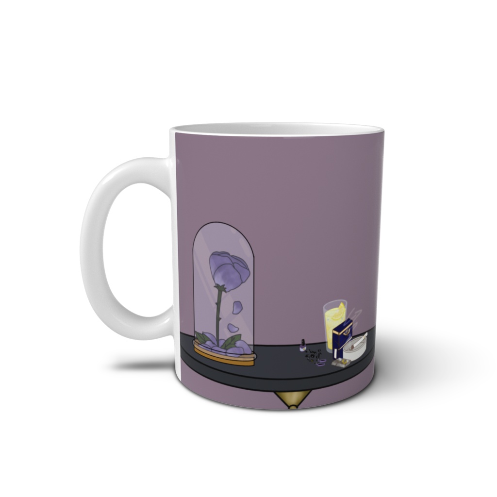 夜窓の休憩マグカップ