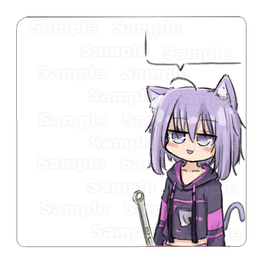 【非公式】猫又めもゆシール
