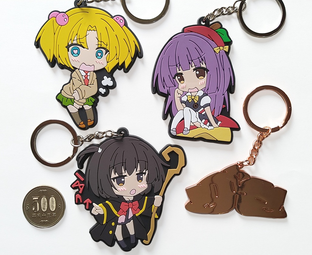 いもとと。オリジナルラバーストラップ