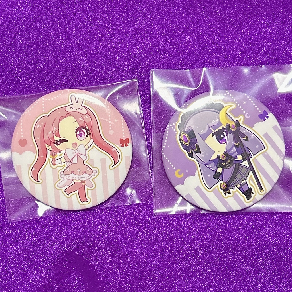 魔法少女×アイドル　缶バッジ