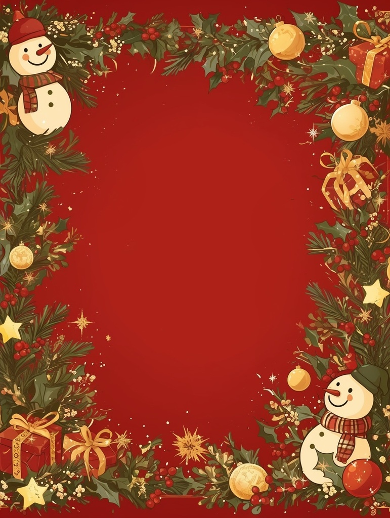 クリスマスフレーム