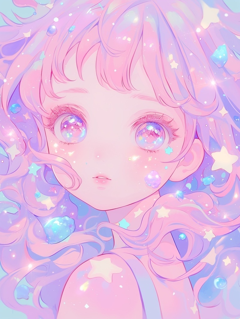 女の子のアップ