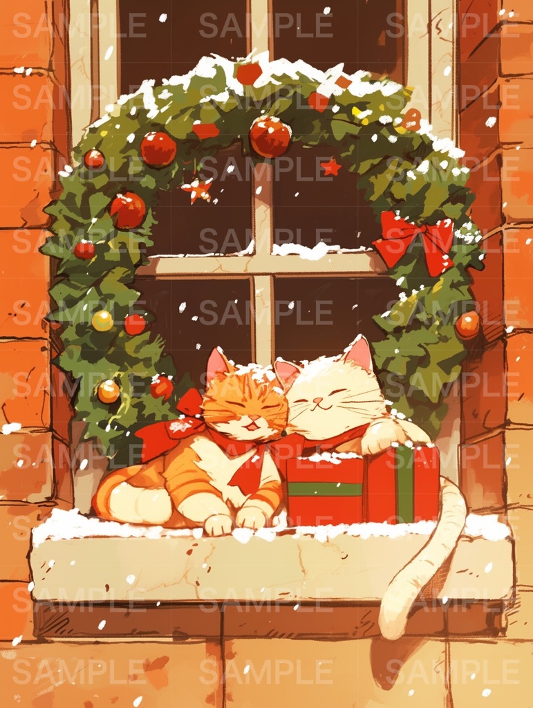 猫達のクリスマス