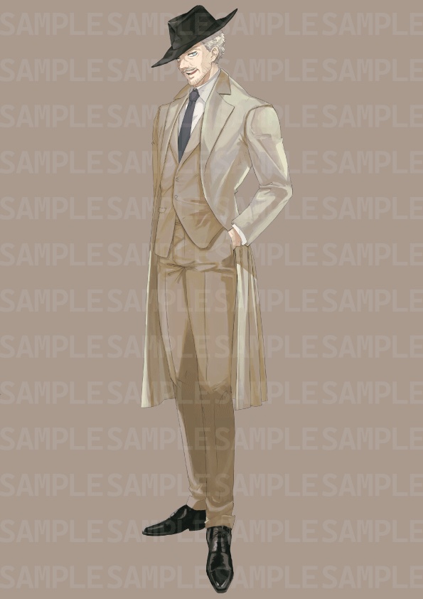 【全身立ち絵素材】男性J