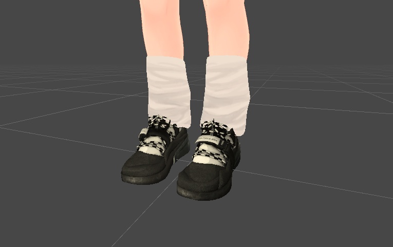 エイが適当に作ったくろなつのルーズソックス