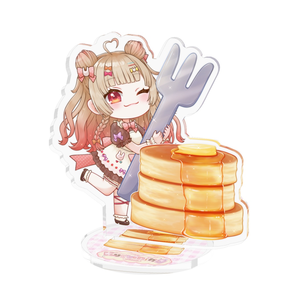 パンケーキちゃんチビキャラアクスタ